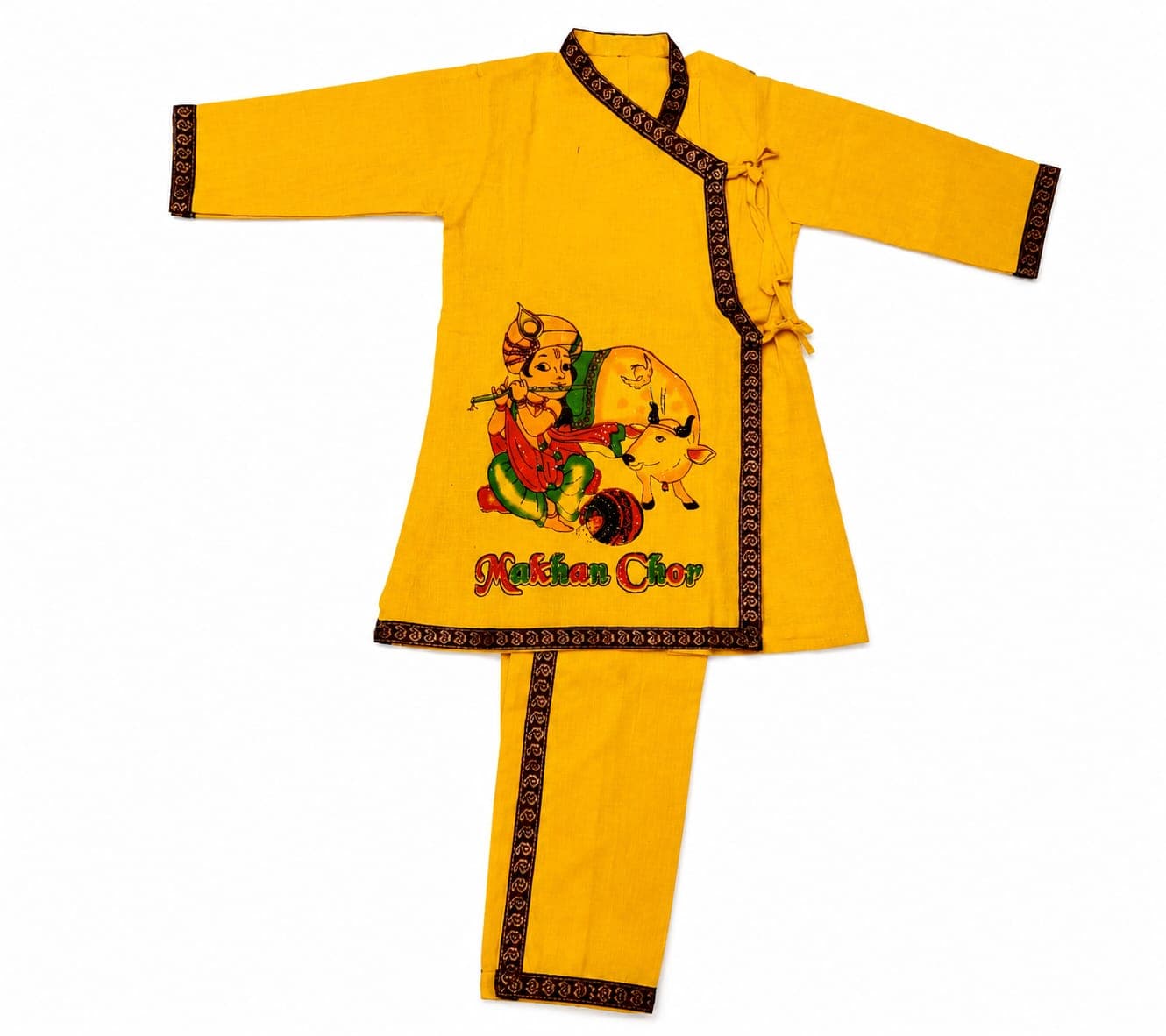 Krishna Dress for Janmashtami | Bal Gopal Costume Size "18 to 20"