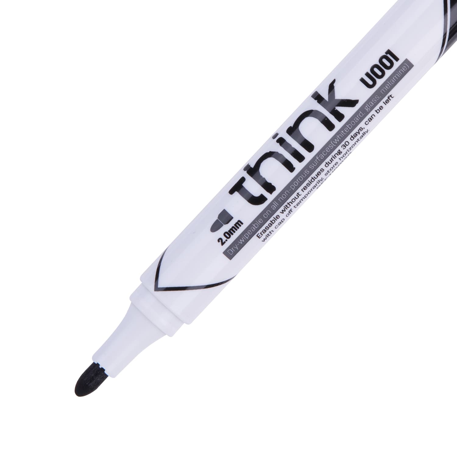 Deli Deli EU00120 Whiteboard Marker | 2mm Bullet Tip Dry Erase Marker for Office, School & Classroom stationary, toys &… — thumbnail 3 of 5