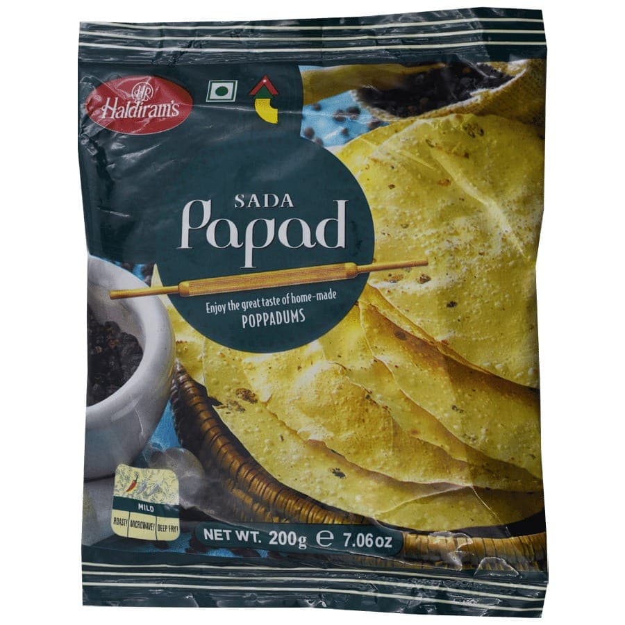 Haldiram's Haldiram’s Sada Papad – Crispy & Traditional Indian Papad daily essentials & lifestyle — image 1 of 5