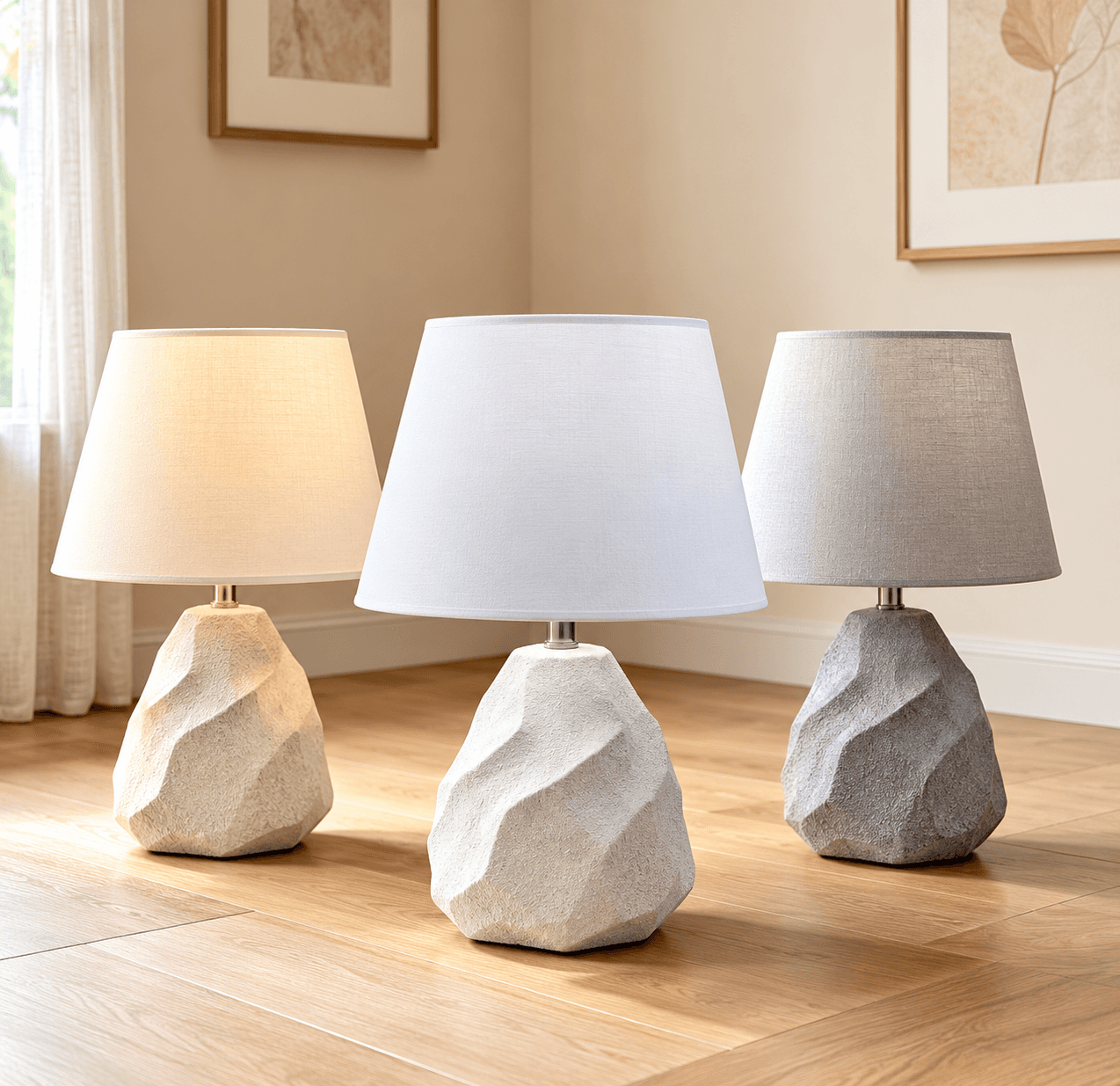 Lala G Nordic Rock Table Lamp | Modern Minimalist Decorative Light daily essentials & lifestyle