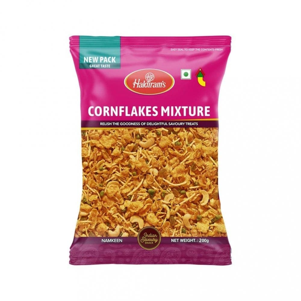 Haldiram's Haldiram's Corn Flakes Mix 200g | Crispy & Crunchy Namkeen Snack daily essentials & lifestyle — image 1 of 2