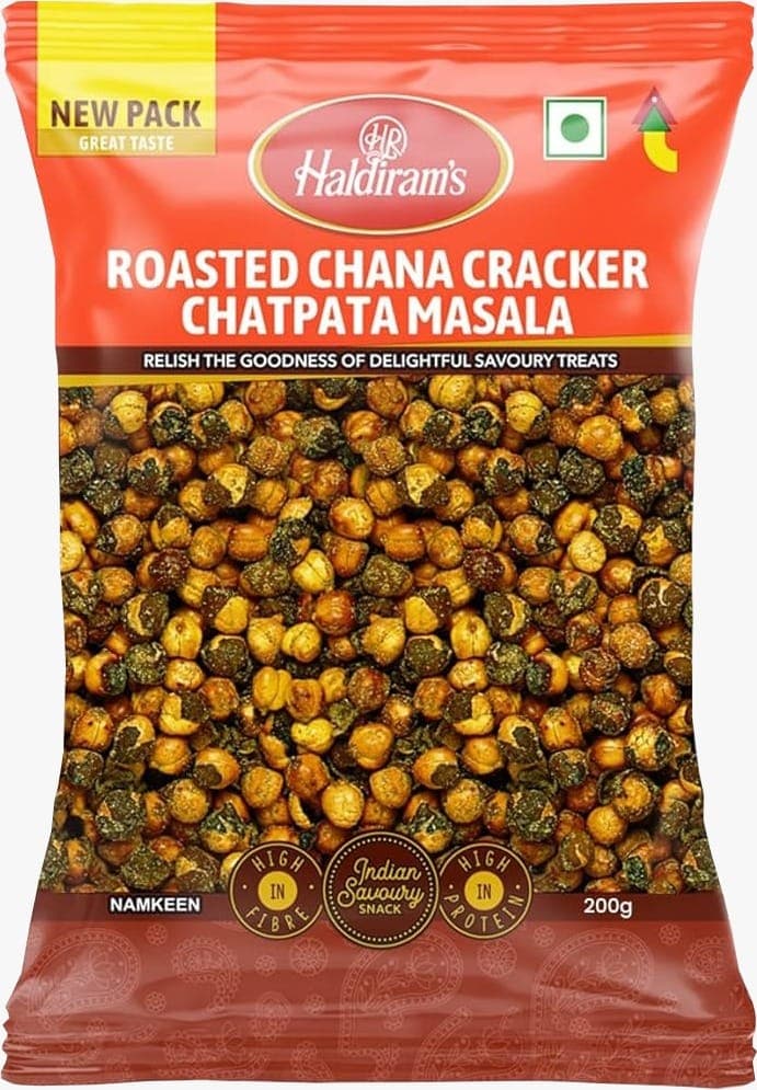 Haldiram's Haldiram’s Chana Cracker 200g | Crunchy Roasted Chana Snack daily essentials & lifestyle