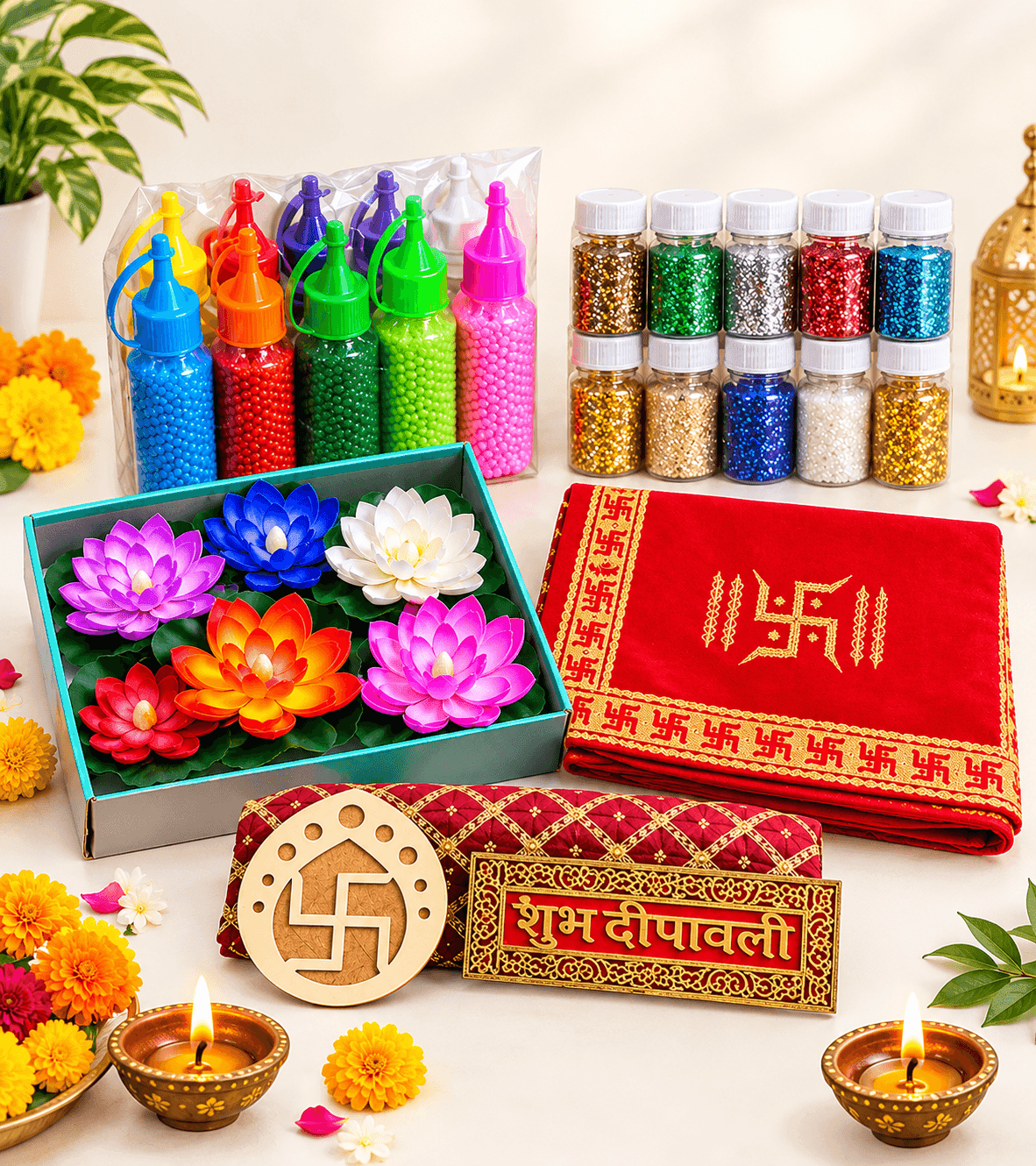No Brand Diwali Puja and Home Decoration Kit daily essentials & lifestyle