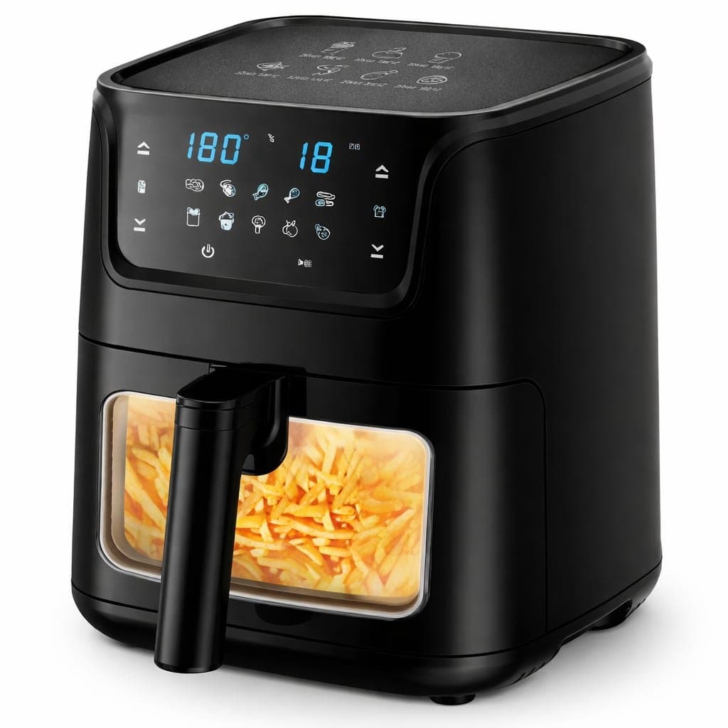 Yasuda Yasuda 6L Digital Air Fryer with Transparent Window YS-AF601 electronics