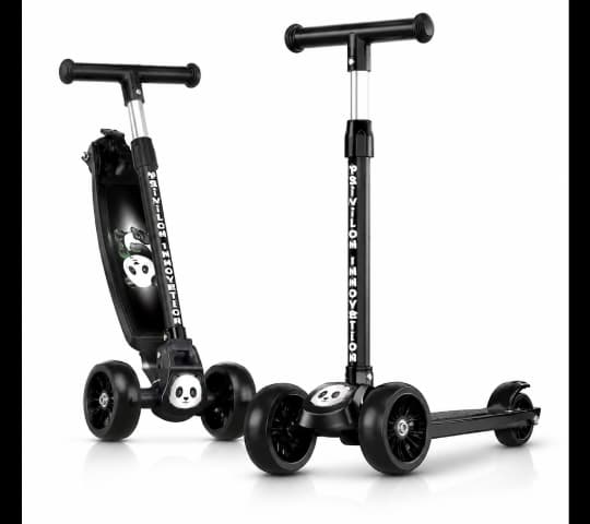 Kids Foldable 3-Wheel Kick Scooter | Adjustable Height Scooter for Boys & Girls