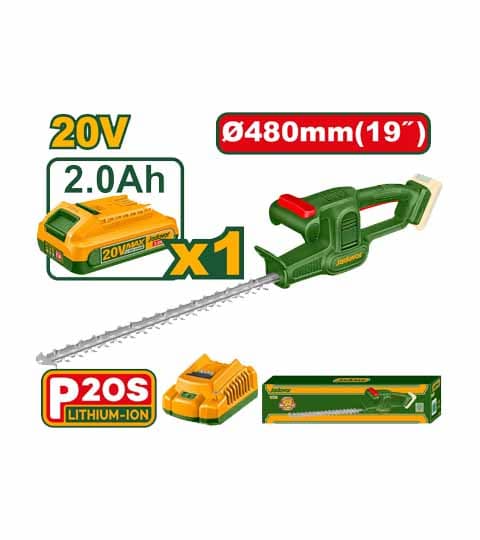 Jadever JDLYP5181 Cordless Hedge Trimmer 20V – Powerful Rechargeable Garden Trimmer
