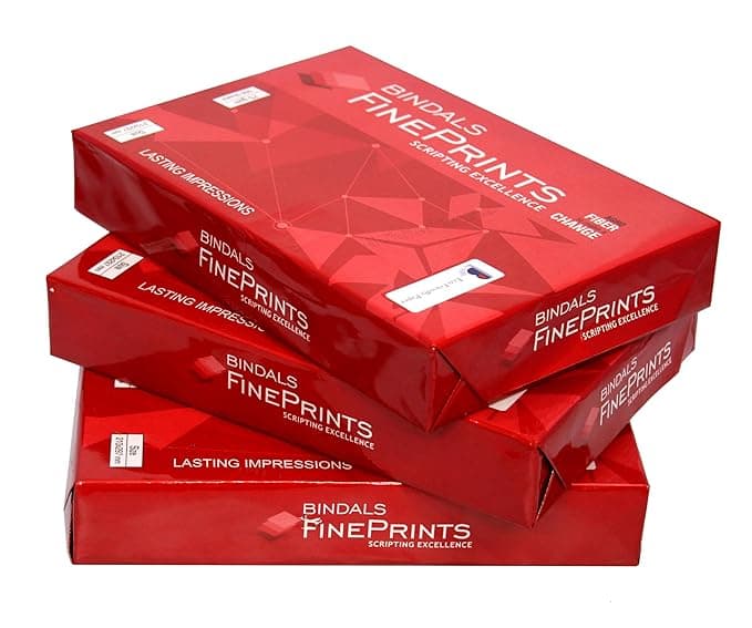 Bindals Fine Prints A4 Copy Paper 75 GSM –5 Box (210 × 297 mm)