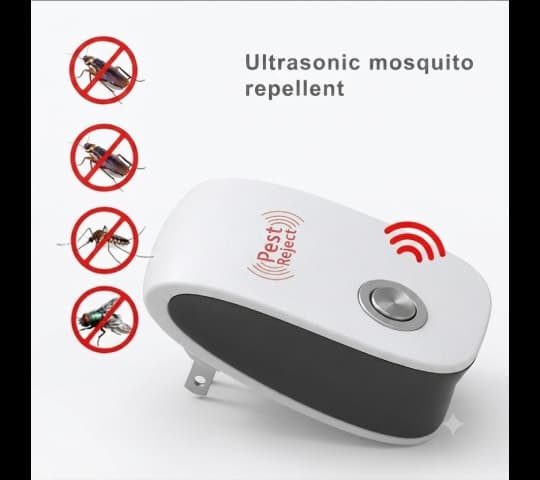 Ultrasonic Mosquito Repellent – Safe Electronic Mosquito Control Device