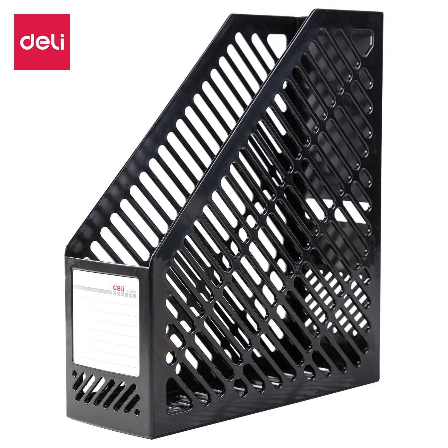 Deli E9841 Magazine Container | A4 Office File & Document Storage Holder