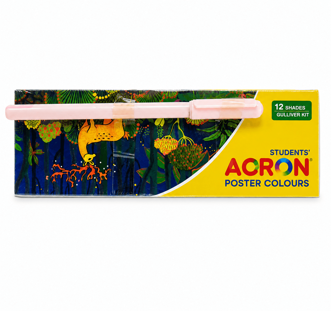 Acron 12 Shades Students' Poster Colours | Gulliver Kit for Art & Painting