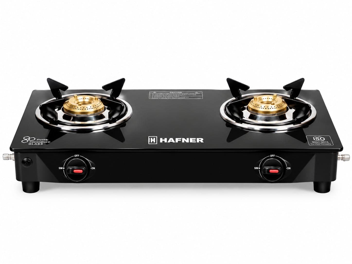 Hafner Star 2B Automatic Gas Stove – 2 Burner Kitchen Gas Stove