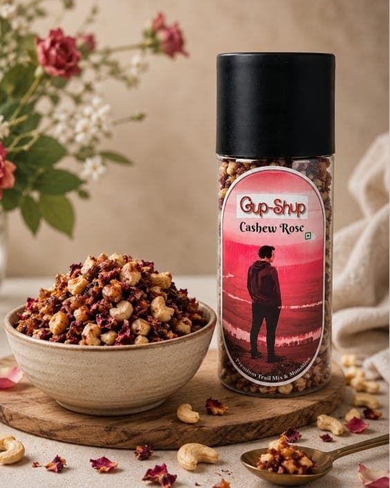 Gupshup Cashew Rose Mouth Freshner | Premium Mouth Freshener