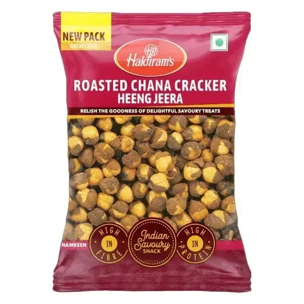 Haldiram Chana Cracker 200g | Crispy & Crunchy Roasted Chana Snack