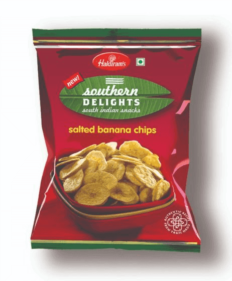 Haldiram's Salted Banana Chips 200g | Crispy & Crunchy Salted Snack