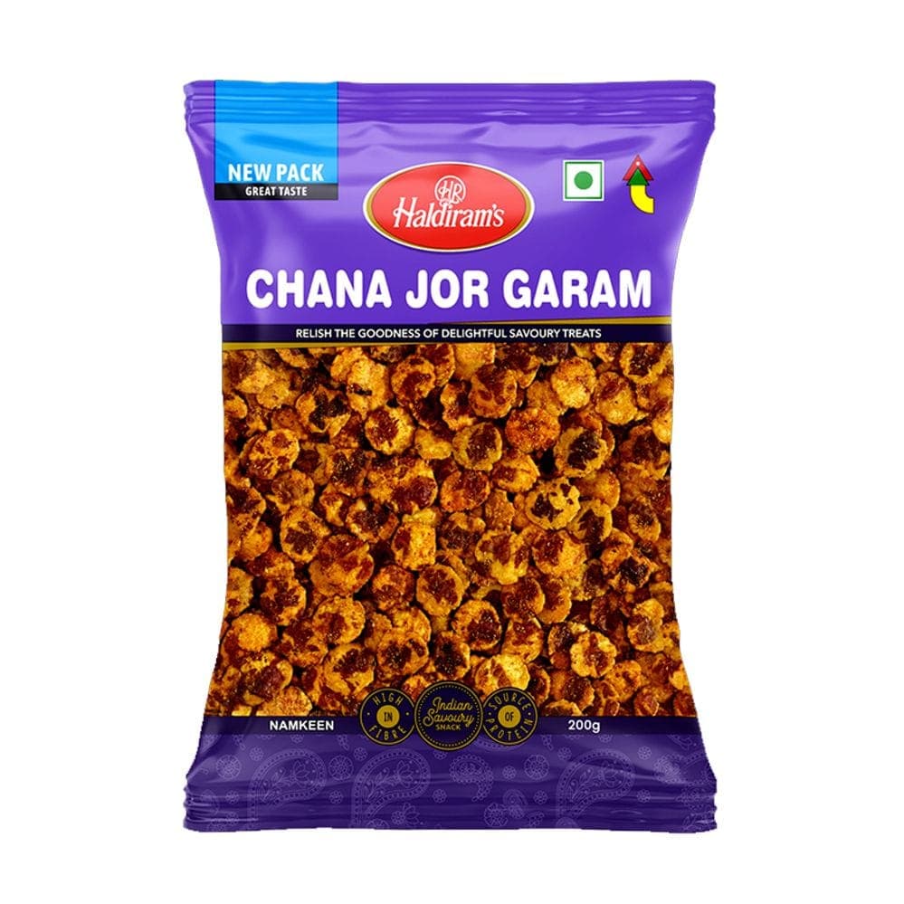 Haldiram Chana Jor Garam 180g | Crispy & Spicy Indian Snack