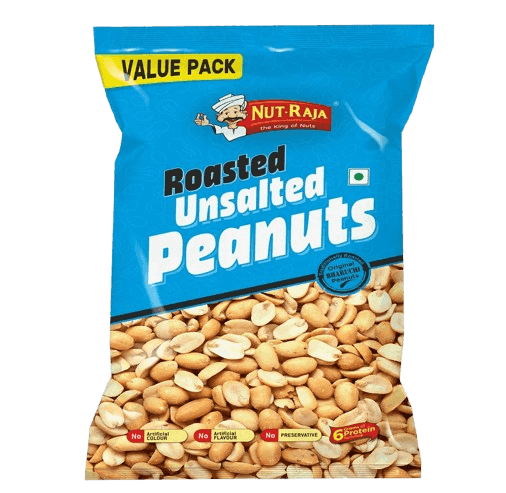 Unsalted Roasted Peanuts | Crunchy & Natural Peanut Snack