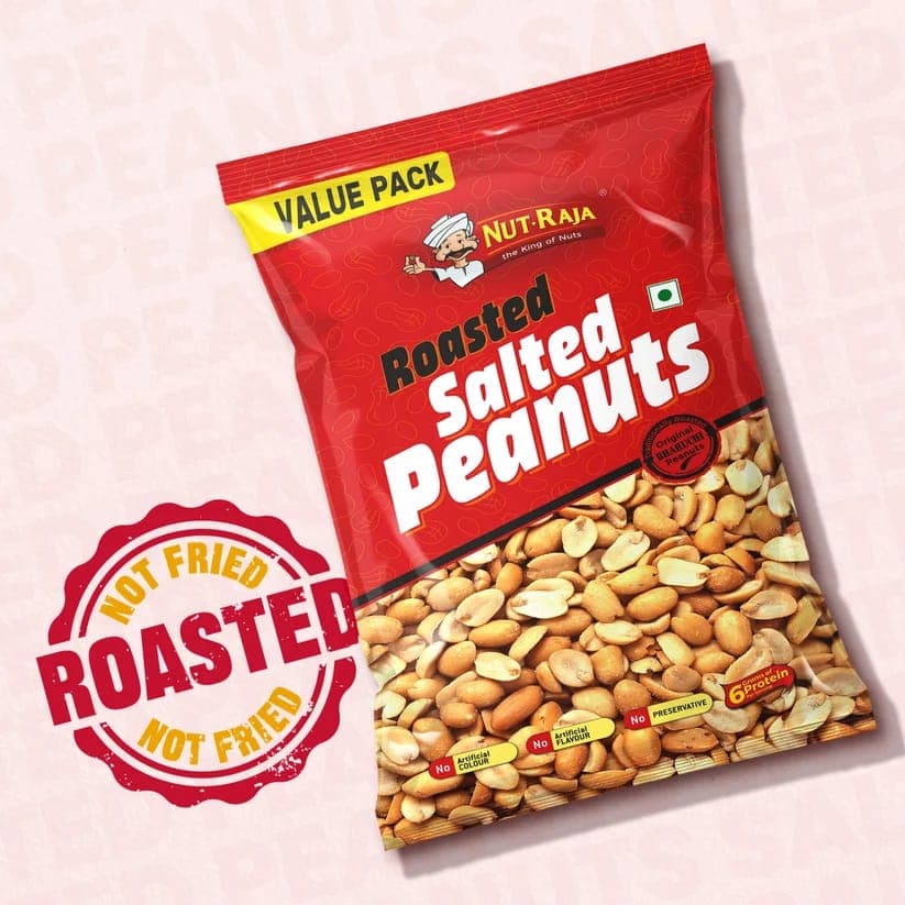 Salted Roasted Peanuts | Crunchy & Tasty Salted Peanut Snack