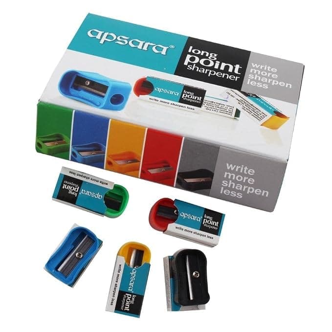 Apsara Long Point Pencil Sharpener | Fine & Precise Pencil Tip
