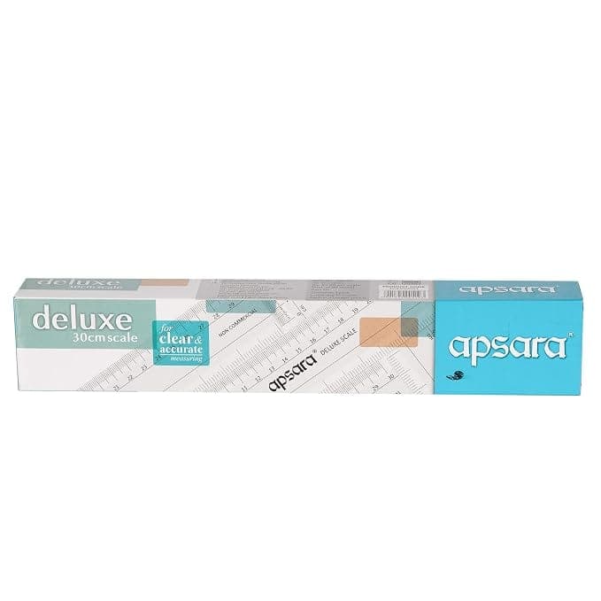 Apsara Apsara Deluxe Scale 30cm | Transparent Ruler | Pack of 10 daily essentials & lifestyle — image 1 of 5