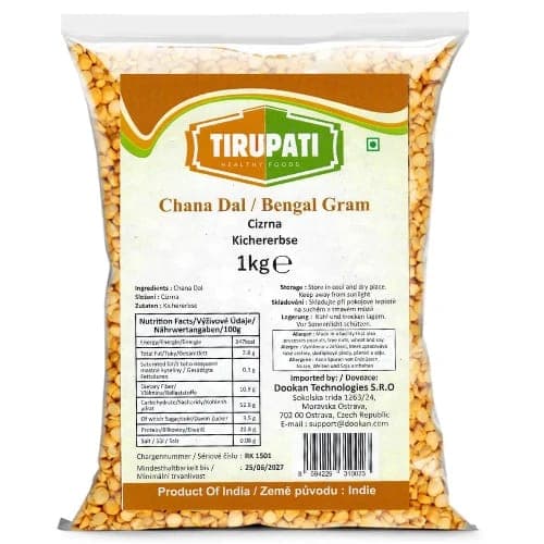 Tirupati Tirupati Bengal Gram Split 1 Kg | Chana Dal daily essentials & lifestyle
