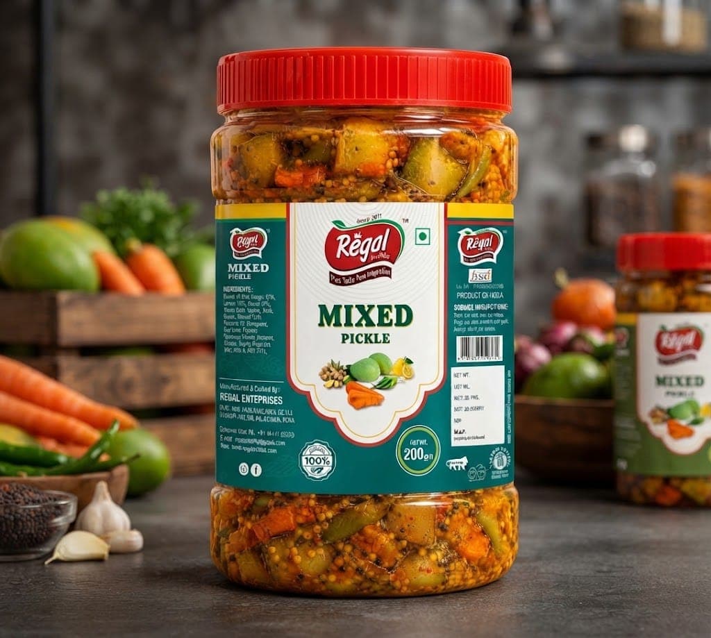Regal Regal Mixed Pickle | Traditional Mixed Achar | Spicy & Tangy Pickle daily essentials & lifestyle — image 1 of 2