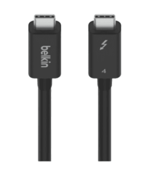 Belkin Thunderbolt 4 Cable 1M Passive | 40Gbps Data Transfer & 100W Power Delivery electronics — image 1 of 4