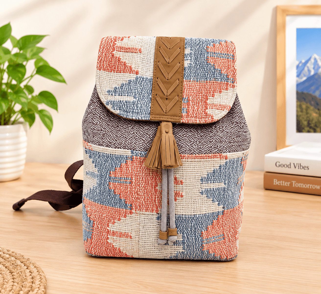 Stylish Printed Backpack