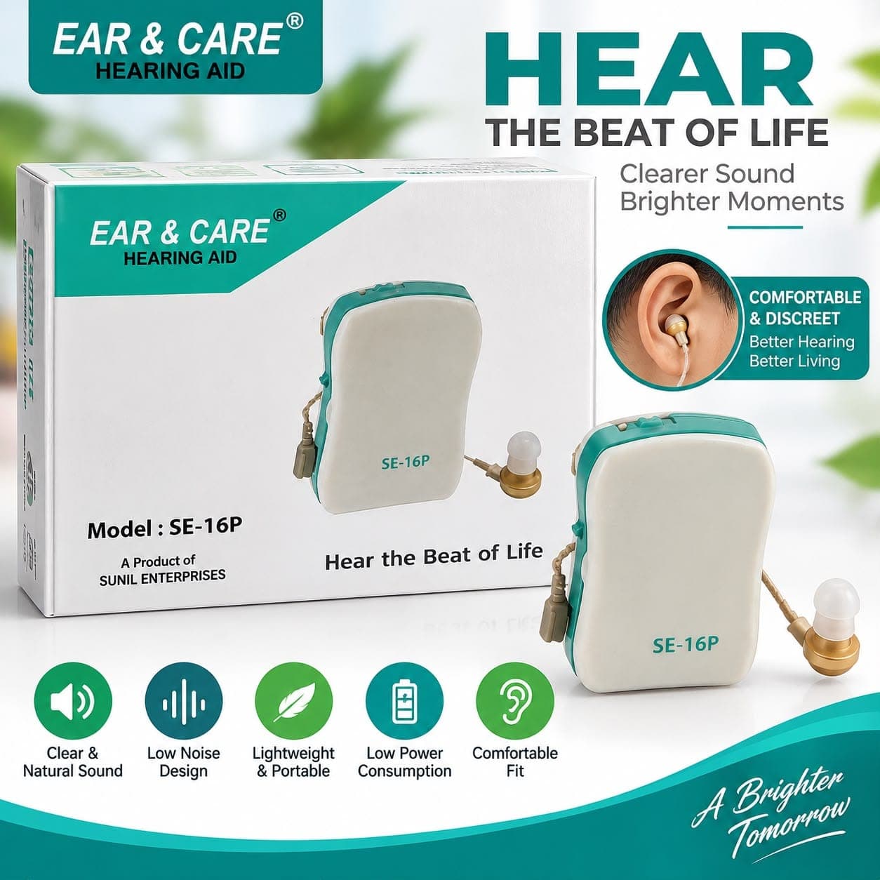 Ear & Care SE-16P Hearing Aid | Yetideal