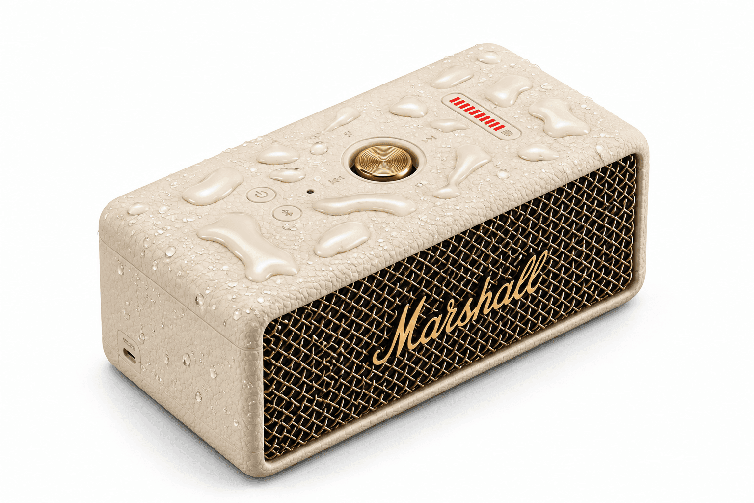 MARSHALL Marshall Emberton III Cream Portable Bluetooth Speaker electronics — image 1 of 3