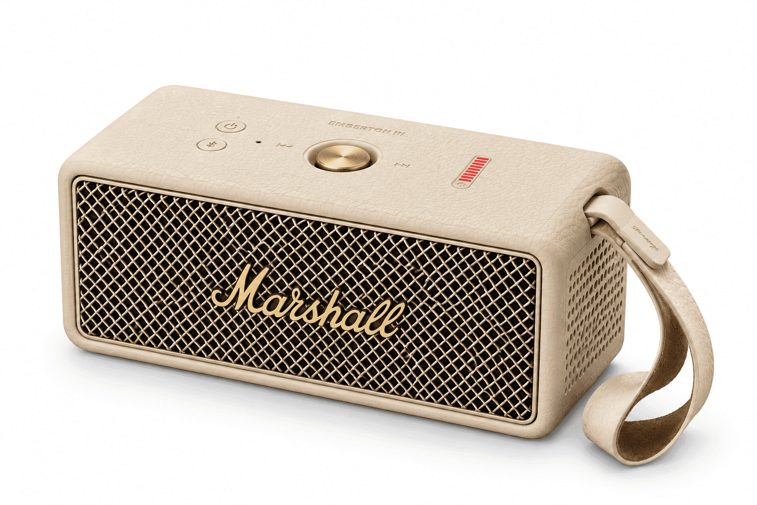 MARSHALL Marshall Middleton II Cream Portable Bluetooth Speaker electronics — image 1 of 3