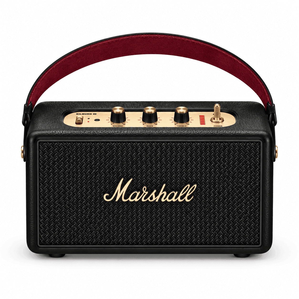 MARSHALL Marshall Kilburn III Black & Brass Portable Bluetooth Speaker electronics — image 1 of 4