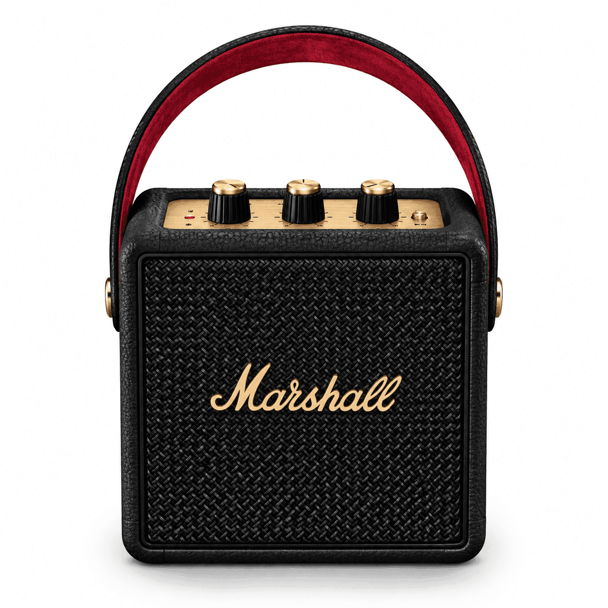 MARSHALL Marshall Stockwell III Portable Bluetooth Speaker – Black & Brass electronics — image 1 of 4