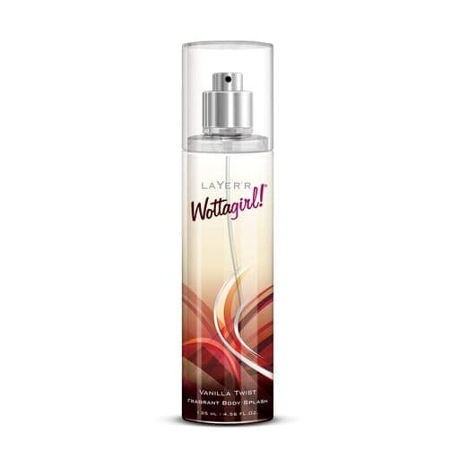 Layer'r Wottagirl Vanilla Twist Body Splash For Women, 135ml