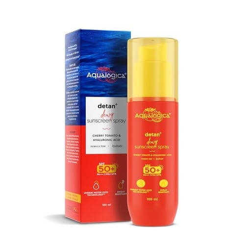 Aqualogica Detan+ Dewy Sunscreen Spray 100ml