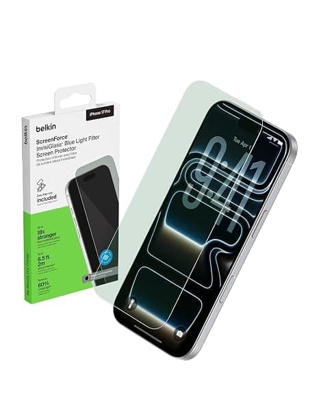 Belkin Belkin Glass EZ Frame 17 Pro Max Tempered Glass – Pack of 2 – OVA227FQ electronics — image 1 of 7
