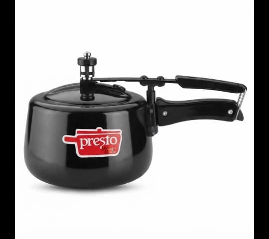 Presto Pressure Cooker Aluminium Hard Anodized Contura Inner Lid 3 Litre | 3L Pressure Cooker