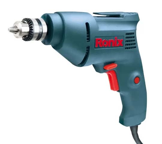 Ronix Ronix Electric Drill with Key 6.5mm - 2107 hardware & machinery — image 1 of 4