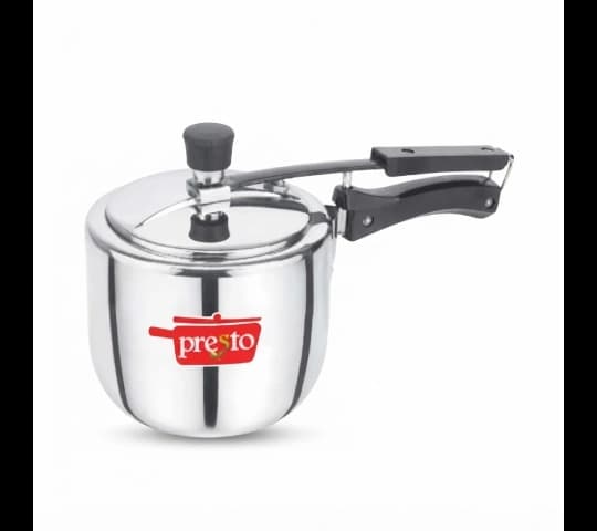 Presto Triply Stainless Steel Classic Inner Lid Pressure Cooker 3 Litre | Induction Base | 3L Cooker
