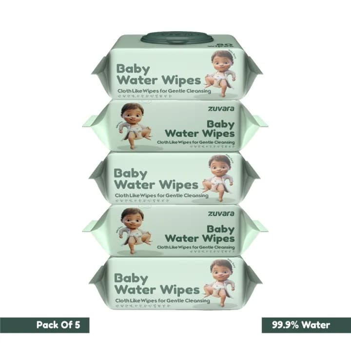 Zuvara Zuvara Water Wipes 80 Pulls for Baby Sensitive Skin daily essentials & lifestyle — image 1 of 5