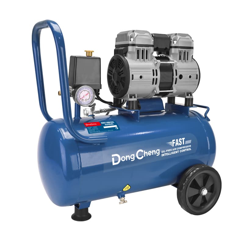DongCheng DQE1200/30L 1200W 30L Oil-Free Silent Air Compressor – Heavy Duty Industrial Air Compressor