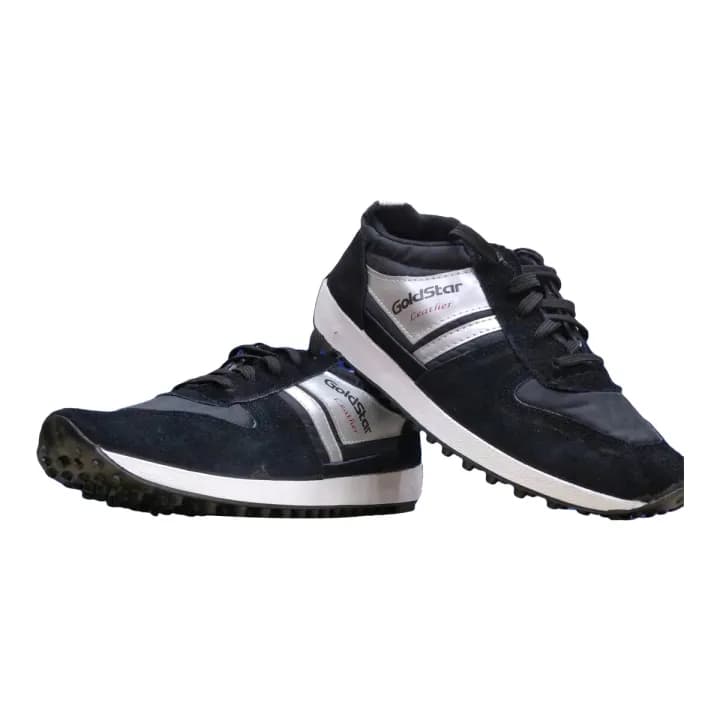 Goldstar Shoes PVC (0132 L Black) – Durable Black PVC Footwear for Daily Comfort and Grip