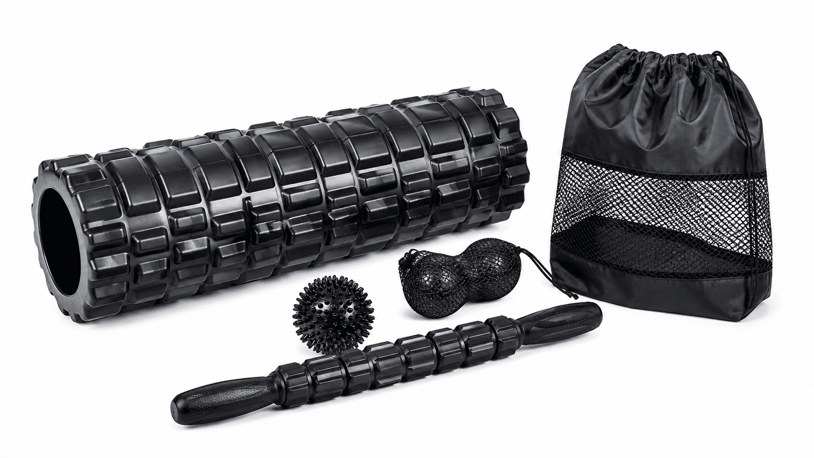 Premium Foam Roller & Massage Therapy Set